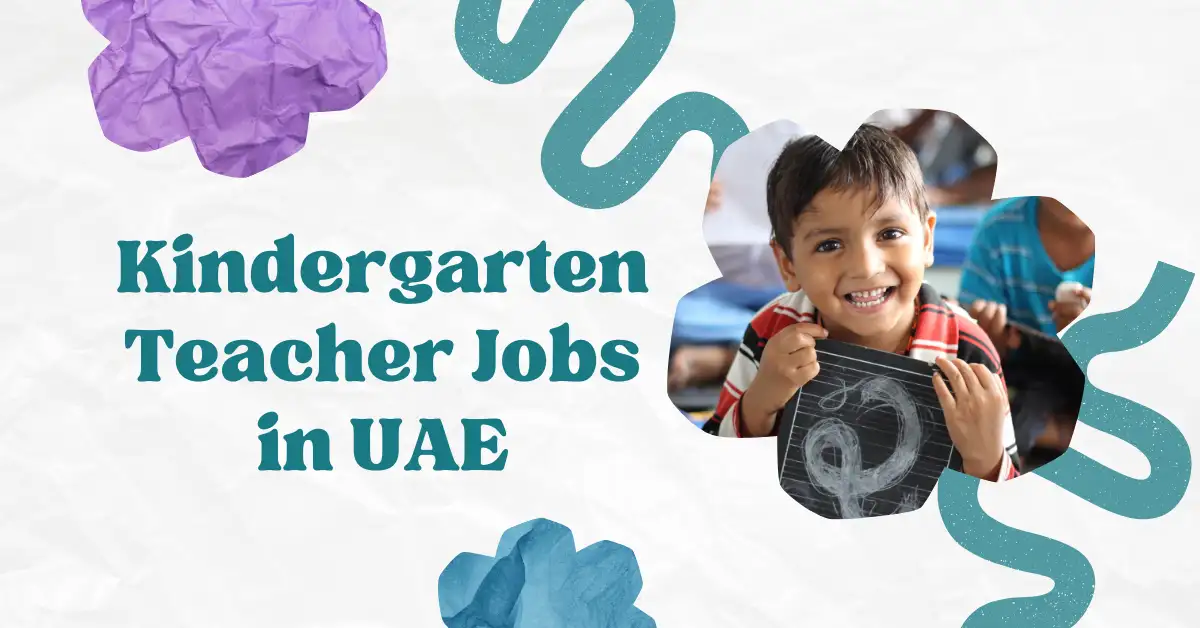 Kindergarten Teacher Jobs in UAE