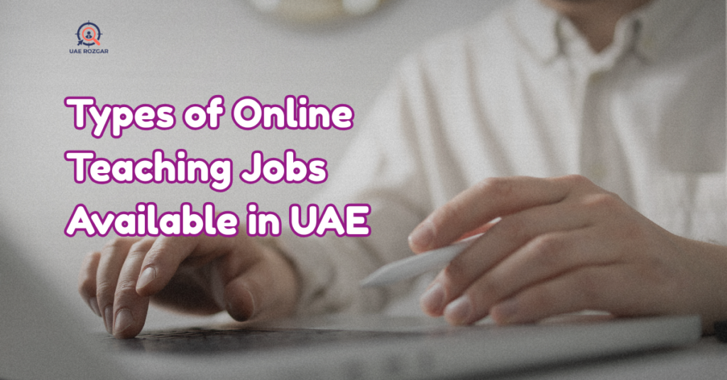 Online Teaching Jobs in UAE