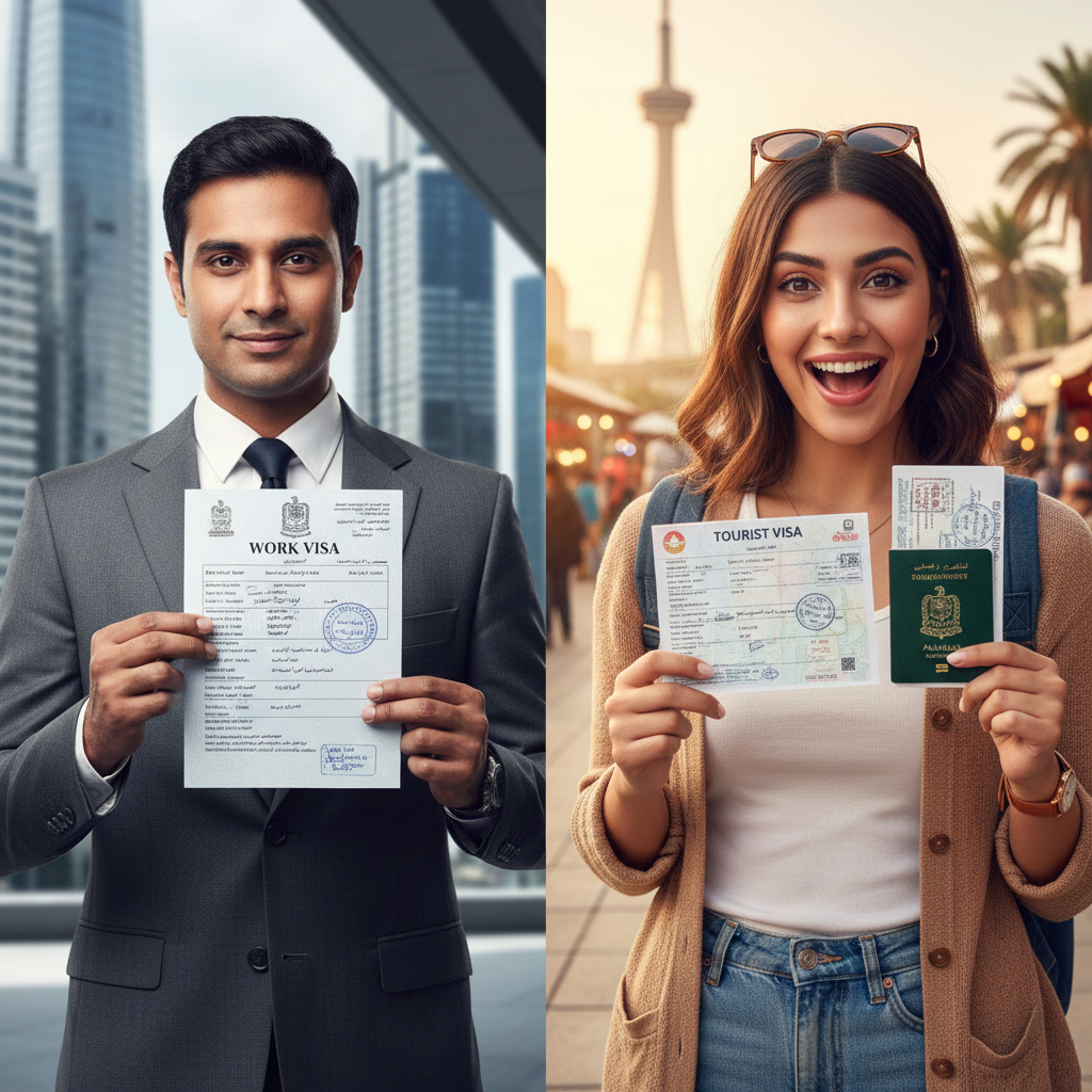 UAE Visa for Pakistani Citizens: Everything You Need to Know in 2026 12 Work Visa vs Visit Visa