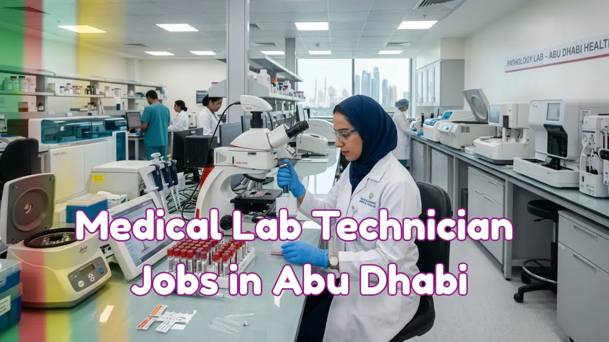 Medical Lab Technician Jobs in Abu Dhabi